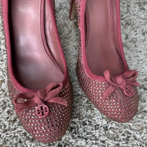 TORY BURCH | Studded Crystals Heels | 9.5 - Picture 5 of 8